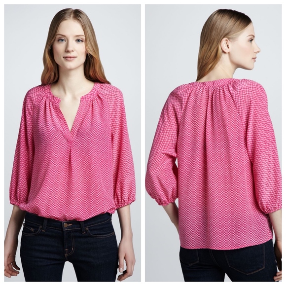 joie pink blouse